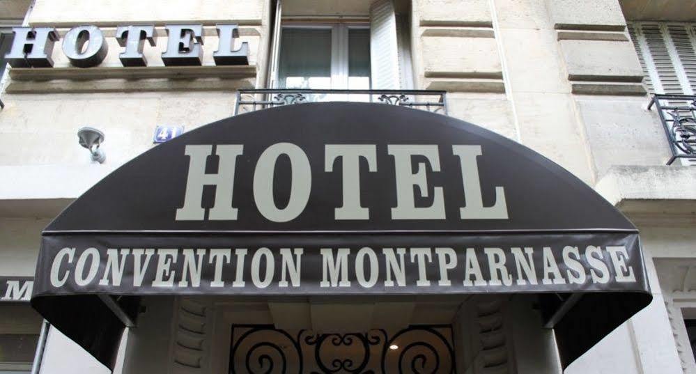 Convention Montparnasse Hotell Paris Eksteriør bilde